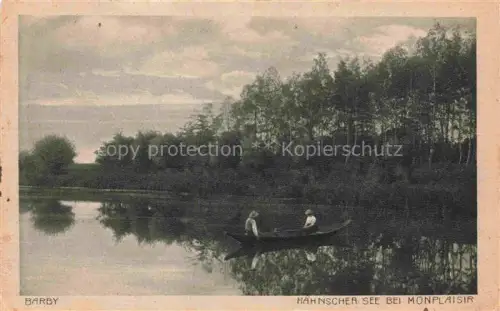 AK / Ansichtskarte Barby Elbe Haehnscher See bei Monplaisir
