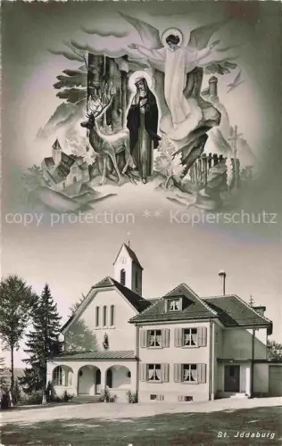 AK / Ansichtskarte St Iddaburg Gaehwil SG Wallfahrtskirche Gnadenbild