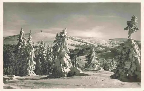 AK / Ansichtskarte Feldberg 1450m Schwarzwald Winterpanorama