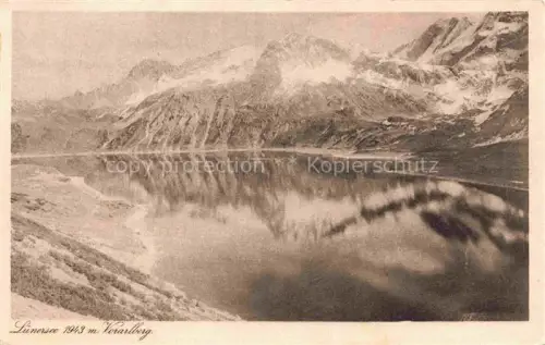 AK / Ansichtskarte Luenersee 1969m Vorarlberg AT Panorama