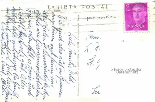 AK / Ansichtskarte MADRID  ES La Plaza de Oriente Palacio Nacionale