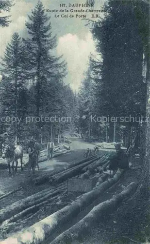 AK / Ansichtskarte Grande Chartreuse Saint-Pierre-de-Chartreuse GRENOBLE 38 Isere Route de la Grande Chartreuse Col de Porte