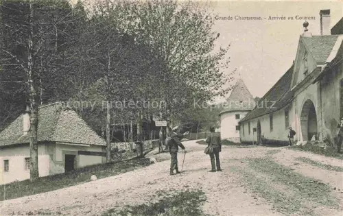 AK / Ansichtskarte Grande Chartreuse Saint-Pierre-de-Chartreuse GRENOBLE 38 Isere Arrivée au Couvent