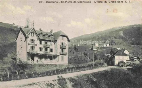 AK / Ansichtskarte St-Pierre-de-Chartreuse Saint-Pierre-de-Chartreuse 38 Isere Hôtel du Grand Som