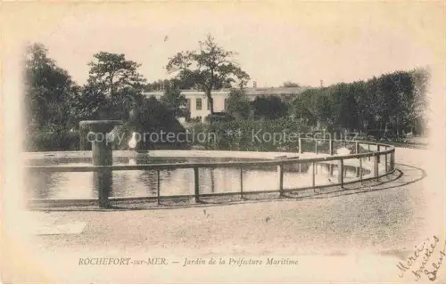 AK / Ansichtskarte Rochefort sur Mer 17 Charente-Maritime Jardin de la Préfecture Maritime