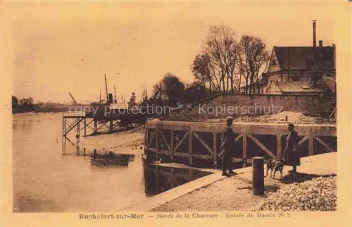 AK / Ansichtskarte Rochefort sur Mer 17 Charente-Maritime Bords de la Charente entrée du Bassin No. 2