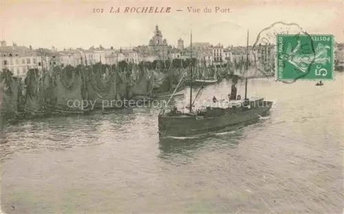 AK / Ansichtskarte LA ROCHELLE 17 Charente-Maritime Vue du port bateau