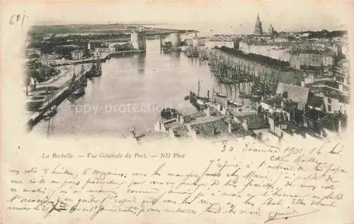 AK / Ansichtskarte LA ROCHELLE 17 Charente-Maritime Vue générale du port