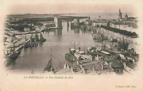 AK / Ansichtskarte LA ROCHELLE 17 Charente-Maritime Vue générale du port