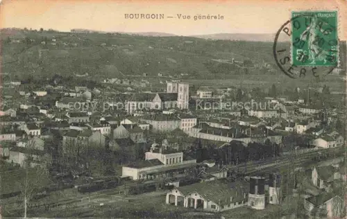 AK / Ansichtskarte Bourgoin-Jallieu La Tour-du-Pin 38 Isere Vue générale