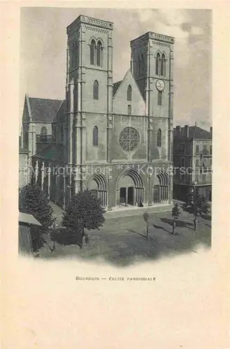 AK / Ansichtskarte Bourgoin-Jallieu La Tour-du-Pin 38 Isere Eglise paroissiale