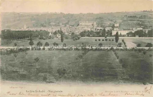 AK / Ansichtskarte La Cote-Saint-Andre VIENNE 38 Isere Vue générale