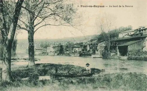 AK / Ansichtskarte Pont-en-Royans GRENOBLE 38 Isere Au bord de la Bourue