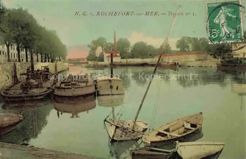 AK / Ansichtskarte Rochefort sur Mer 17 Charente-Maritime Bassin No. 1