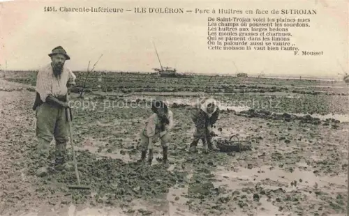 AK / Ansichtskarte St-Trojan-les-Bains Ile d Oleron 17 Charente-Maritime Parc à huîtres