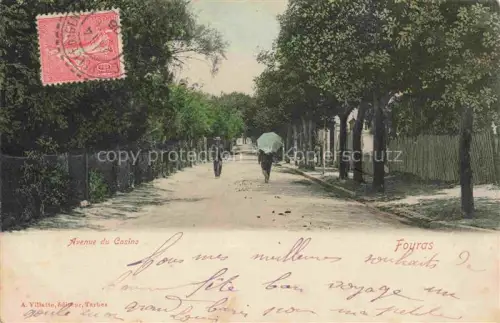 AK / Ansichtskarte FOURAS-LES-BAINS 17 Charente-Maritime Avenue du Casino