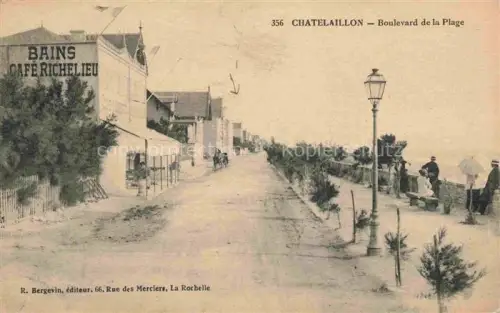 AK / Ansichtskarte CHATELAILLON-Plage 17 Charente-Maritime Boulevard de la Plage