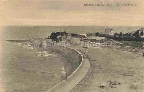 AK / Ansichtskarte CHATELAILLON-Plage 17 Charente-Maritime Vue générale Nouvelle Digue