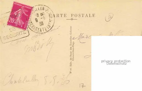 AK / Ansichtskarte CHATELAILLON-Plage 17 Charente-Maritime Vue générale Nouvelle Digue