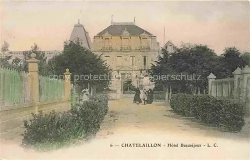 AK / Ansichtskarte CHATELAILLON-Plage 17 Charente-Maritime Hôtel Beauséjour