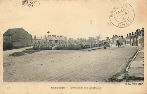 AK / Ansichtskarte Sancoins Saint-Amand-Montrond 18 Cher Promenade des Allumettes