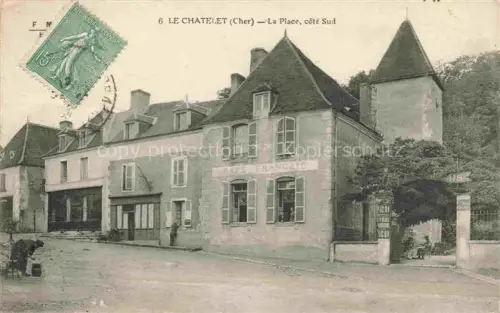 AK / Ansichtskarte Le Chatelet Saint-Amand-Montrond 18 Cher La place