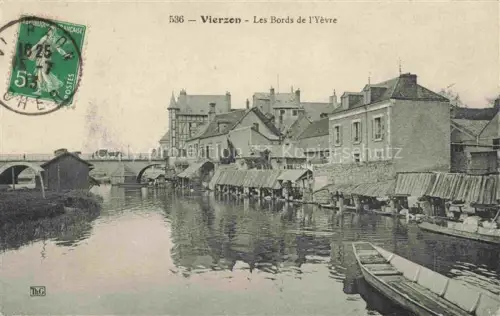 AK / Ansichtskarte VIERZON 18 Cher Les bords de l'Yèvre