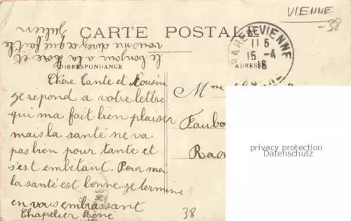 AK / Ansichtskarte VIENNE  Vienne-sur-le-Rhone 38 Isere Aux bords du Rhône Pont de chemin de fer