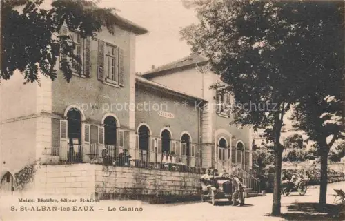 AK / Ansichtskarte Saint-Alban-les-Eaux ROANNE 42 Loire Le Casino