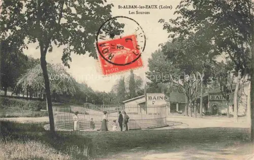 AK / Ansichtskarte Saint-Alban-les-Eaux ROANNE 42 Loire Les Sources