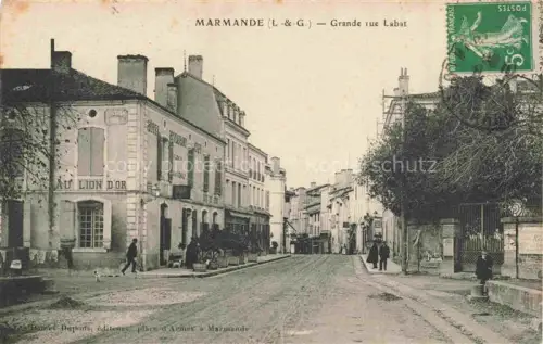 AK / Ansichtskarte MARMANDE 47 Lot-et-Garonne Grande Rue Labat