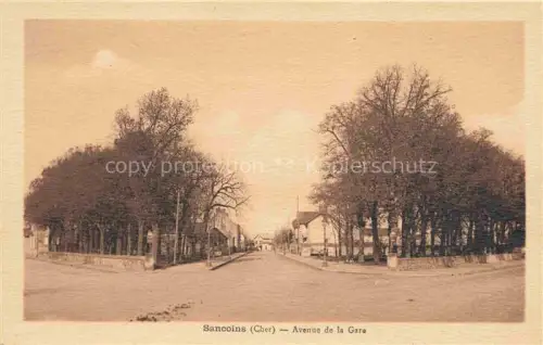AK / Ansichtskarte Sancoins Saint-Amand-Montrond 18 Cher Avenue de la Gare