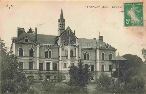 AK / Ansichtskarte Gracay VIERZON 18 Cher Hôpital
