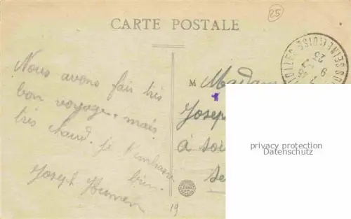 AK / Ansichtskarte Uzerche Tulle 19 Correze Vue générale prise de la Route d'Eyburie
