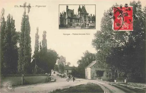 AK / Ansichtskarte BOURGES 18 Cher Pignoux Palais Jacques-Coeur