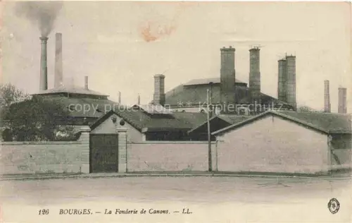 AK / Ansichtskarte BOURGES 18 Cher La Fonderie de Canons