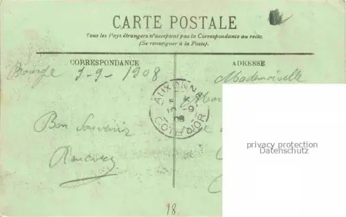 AK / Ansichtskarte BOURGES 18 Cher Le Pont et Rue d'Auron Tram