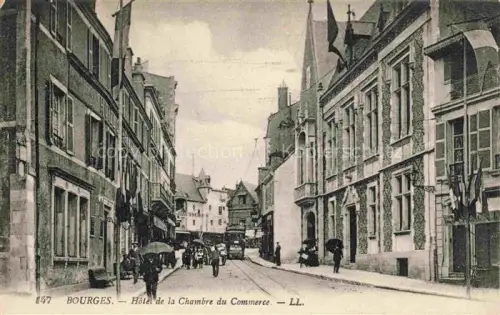 AK / Ansichtskarte BOURGES 18 Cher Hôtel de la Chambre de Commerce