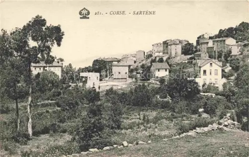 AK / Ansichtskarte Sartene 2A Corse-du-Sud Vue générale