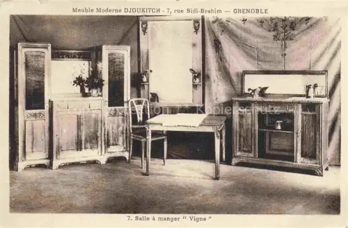 AK / Ansichtskarte GRENOBLE 38 Isere Meube Moderne Djoukitch Salle à manger Vigne