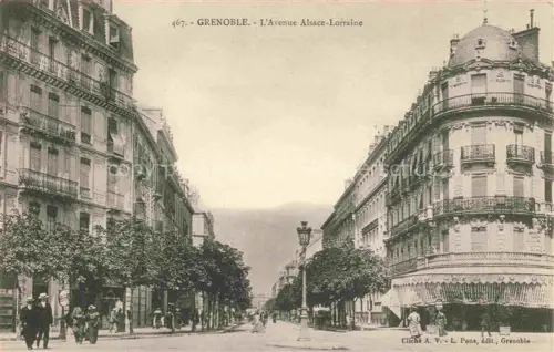 AK / Ansichtskarte GRENOBLE 38 Isere Avenue Alsace-Lorraine