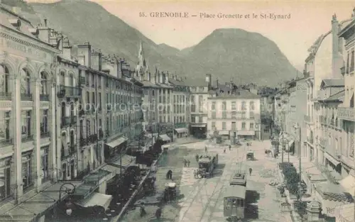 AK / Ansichtskarte GRENOBLE 38 Isere Place Grenette et le St. Eynard