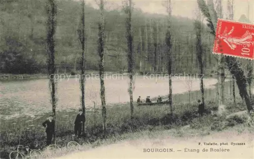 AK / Ansichtskarte Bourgoin-Jallieu La Tour-du-Pin 38 Isere Etang de Rosière