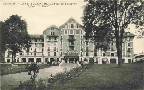AK / Ansichtskarte Allevard-les-Bains GRENOBLE 38 Isere Splendid Hôtel