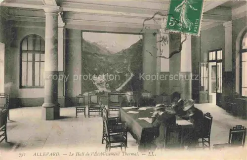 AK / Ansichtskarte Allevard-les-Bains GRENOBLE 38 Isere Le Hall de l'Etablissement Thermal