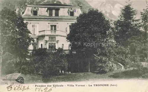 AK / Ansichtskarte La Tronche GRENOBLE 38 Isere Pension des Tilleuls Villa Vernet