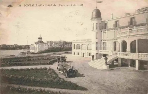 AK / Ansichtskarte PONTAILLAC Royan 17 Charente-Maritime Hôtel de l'Europe et du Golf