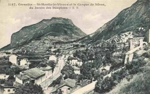 AK / Ansichtskarte St-Martin-le-Vinoux GRENOBLE 38 Isere Vue panoramique et le Casque de Néron vue du Jardin des Dauphins
