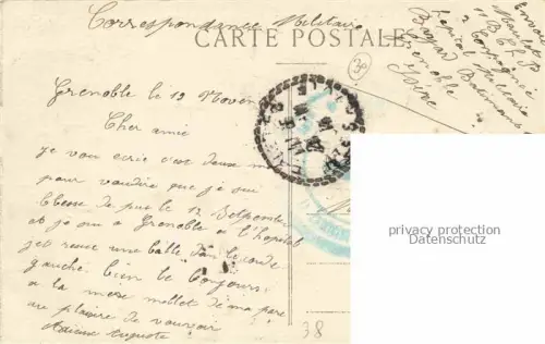 AK / Ansichtskarte St-Martin-le-Vinoux GRENOBLE 38 Isere Vue panoramique et le Casque de Néron vue du Jardin des Dauphins