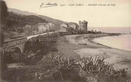 AK / Ansichtskarte Miomo Basia 2B Haute-Corse Vue générale et la plage